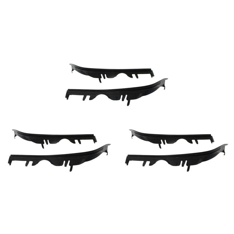 Fivetwofive 6X Scheinwerferglas Dichtung für E39 5 Series 99-03 63126908405 63126908406 Links Rechts Auto Scheinwerferglas GehäUseabdeckung von Fivetwofive