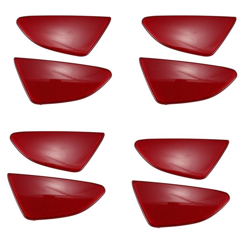Fivetwofive 8X Auto Styling ABS Kunststoff Heck Leuchte Nebel Scheinwerfer Lampe Panel Set für 2 Demio 2015-2018 von Fivetwofive
