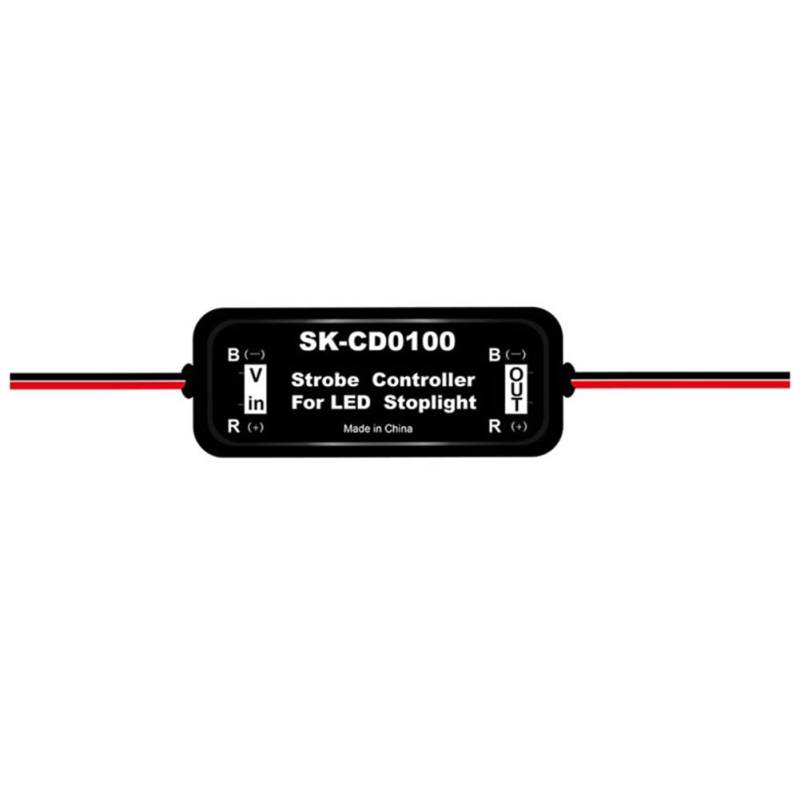Fivetwofive Strobe-Controller Bremslicht-Blinkmodul für Auto-LED-Brems-/Bremslichtlampe 12V-16V LED-Blinklicht Rücklicht, SK-CD0100 von Fivetwofive