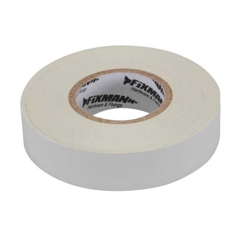 Fixman 189311 Isolierband 19mm x 33m, weiß von Fixman