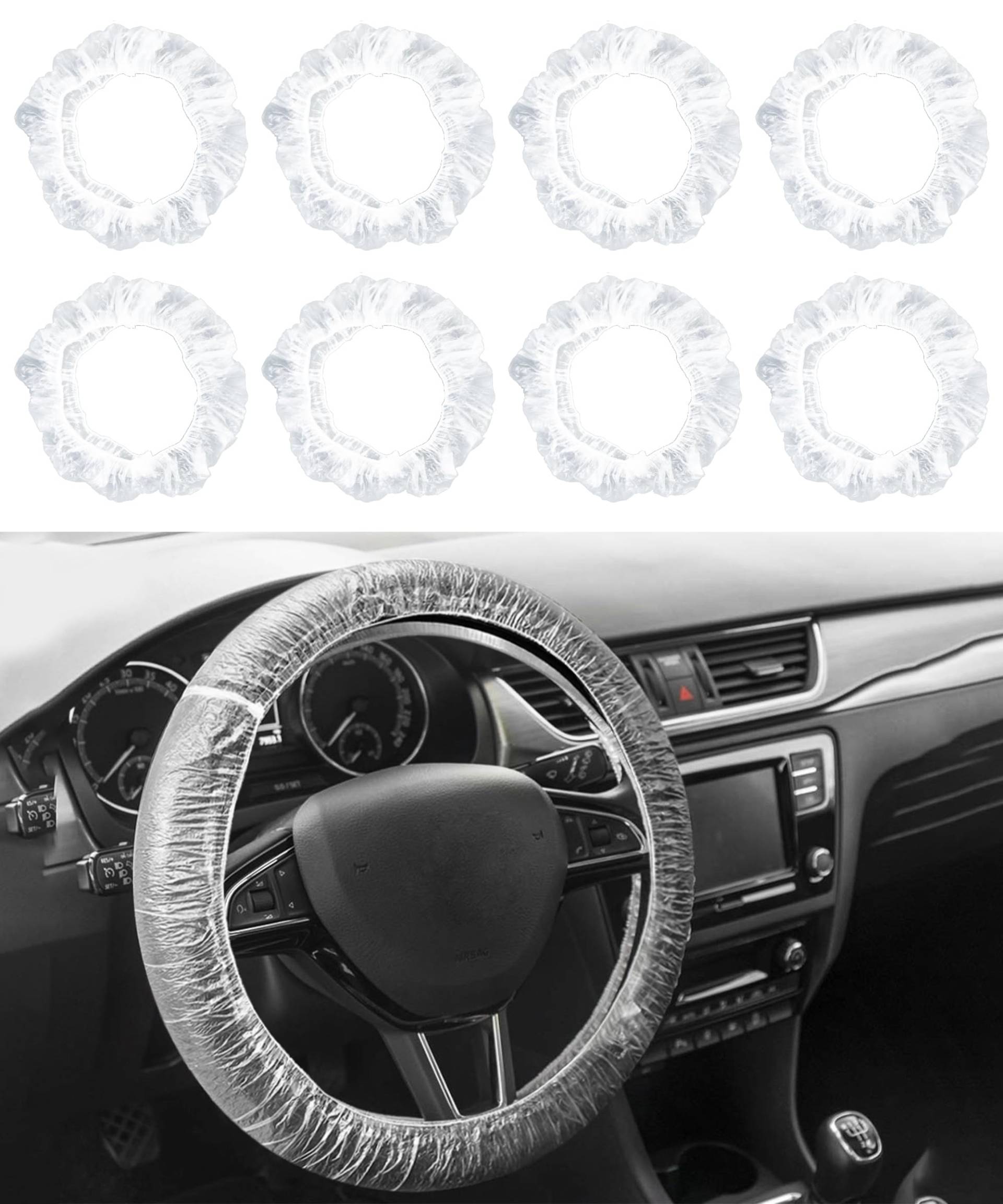 Flaconi 100PCS Lenkradabdeckung für Auto,Lenkradschutz Auto,Lenkradabdeckung Kunststoff,Lenkradschoner,Lenkrad Schutz,Lenkradabdeckung für Die Wartung von Autos oder für Kosmetische Zwecke Geeigne Flaconi 100PCS Lenkradabdeckung für Auto,Lenkradschutz Auto,Lenkradabdeckung Kunststoff,Lenkradschoner,Lenkrad Schutz,Lenkradabdeckung für Die Wartung von Autos oder für Kosmetische Zwecke Geeigne von Flaconi