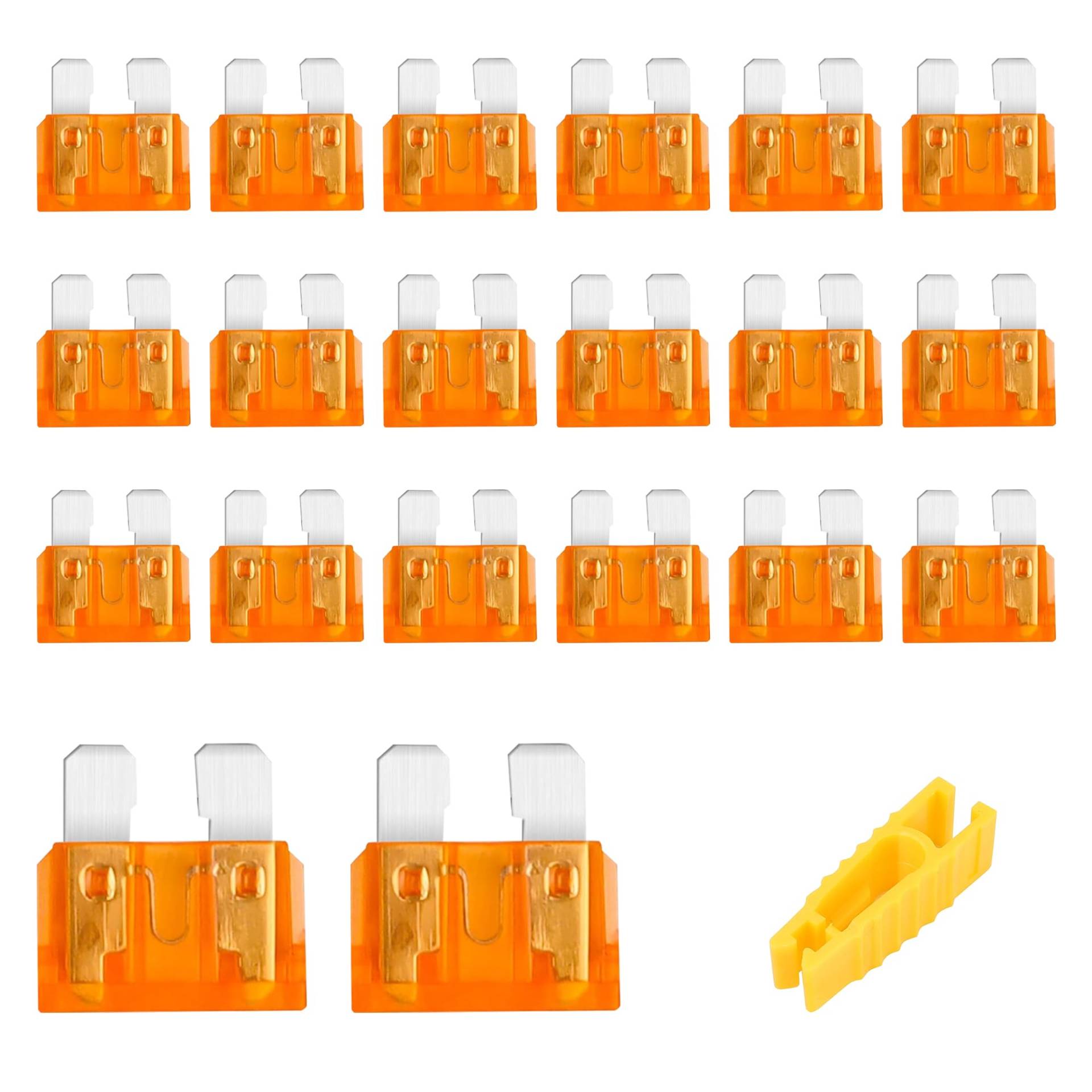 Flaconi 20PCS Kfz Sicherungen,Sicherungen,Sicherungen Kfz,Flachsicherungen Kfz,Kfz Sicherung,Flachsicherungen,Auto Sicherung,Sicherung,Geeignet für PKW,LKW,Motorräder (5A) von Flaconi