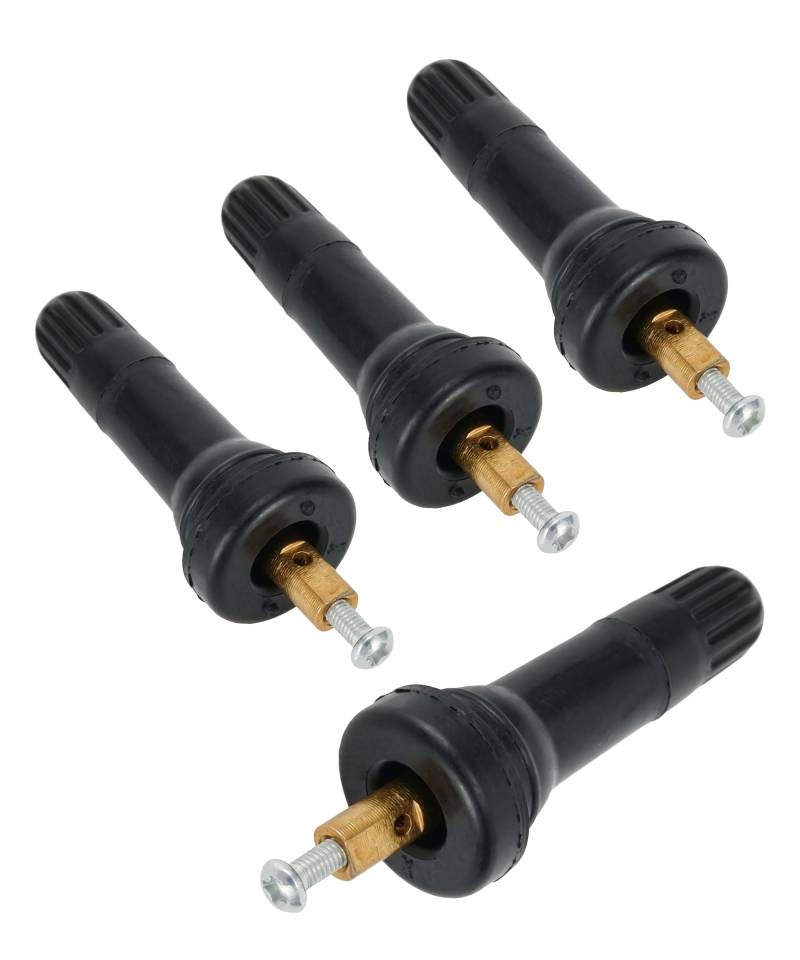Flaconi 4PCS Reifen Ventilstämme Auto,Ventil Fuer Reifendrucksensor,Ventil für Schrader Sensor,eifendruckkontrollsystem TPMS Sensor Ventilschaft Reparatur und Wartung,für die Meisten Autos,Schubkarren von Flaconi