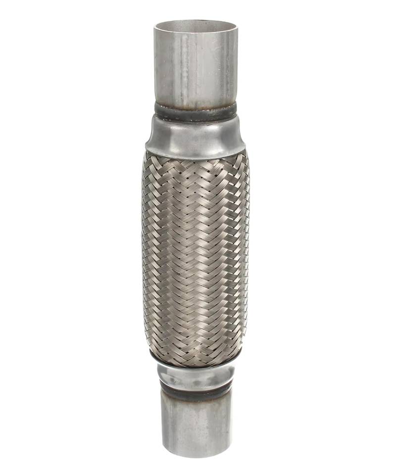Flaconi Abgasschlauch Pkw,Flexibles Auspuffrohr,Edelstahl Flexrohr,Edelstahl Auto Auspuffrohr,Universeller Abgasschlauch,Geeignet für Autos,Geländewagen,Bussen und Lastwagen (45x200mm) von Flaconi