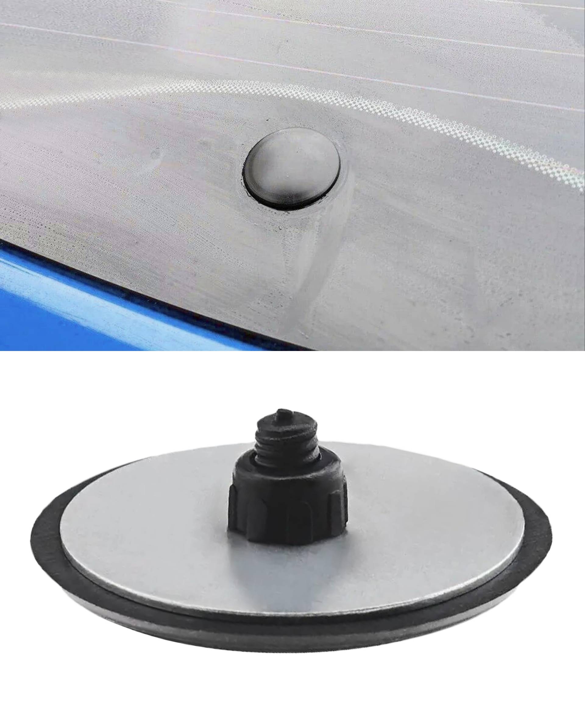 Flaconi Auto Heckscheibenwischer Abdeckung,Blindstopfen Hckwischer,Gasstopfen Hckscheibe,Hckwischer Bindstopfen,Hckwischer Sopfen,Heckklappe Wischer Stopfen,Geeignet für PKW,LKW,Wohnmobile (32mm) von Flaconi