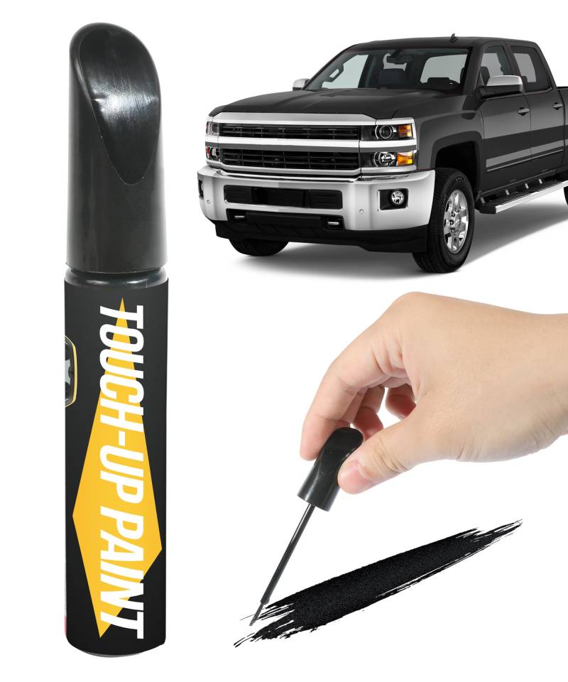Flaconi Auto Lackstift,Auto Lack Reparatur,Auto Reparatur Lack Auto Pinsel,Auto Kratzer Reparaturstift,Geeignet für Kratzerreparaturen der Meisten Autos,Motorräder,Transporter,Anhänger (Schwarz) von Flaconi