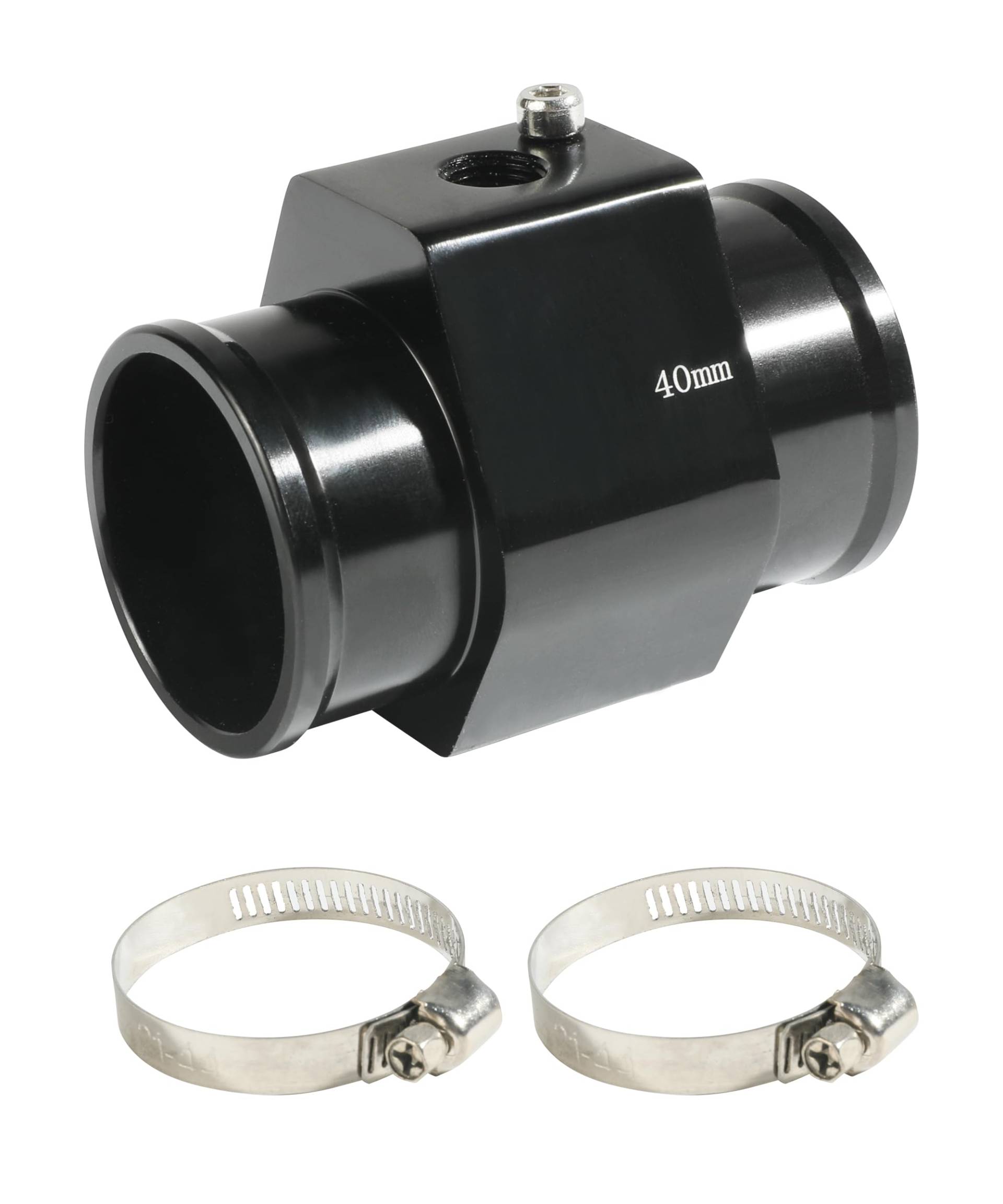 Flaconi Auto Wassertemperatur Verbindungsrohr,1.1”-1.57” Wassertemperatursensor Kühlerschlauch Auto,Joint Rohr Schlauch Sensor Gauge Adapter mit 2 stücke Schellen,Geeignet für die meisten Autos (40mm) Flaconi Auto Wassertemperatur Verbindungsrohr,1.1”-1.57” Wassertemperatursensor Kühlerschlauch Auto,Joint Rohr Schlauch Sensor Gauge Adapter mit 2 stücke Schellen,Geeignet für die meisten Autos (40mm) von Flaconi