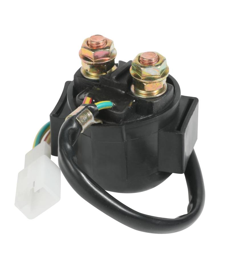 Flaconi Motorrad Anlasser Magnetschalter,Magnetschalter,ATV Starterrelais Solenoid Magnetschalter,Magnetschalter 12v,Geeignet für 4-Stroke GY6 Engine 50cc 150cc 200cc 250cc ATV Dirt Bikes Scooters von Flaconi