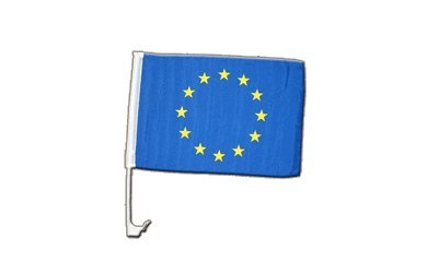 Autofahne Autoflagge Europäische Union EU - 30 x 40 cm von Flaggenfritze