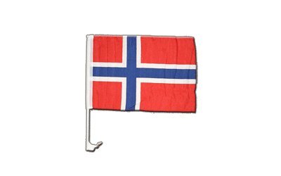 Autofahne Autoflagge Norwegen - 30 x 40 cm von Flaggenfritze