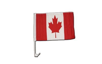 Flaggenfritze Autofahne Autoflagge Kanada - 30 x 40 cm von Flaggenfritze