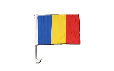 Flaggenfritze Autofahne Autoflagge Rumänien - 30 x 40 cm von Flaggenfritze