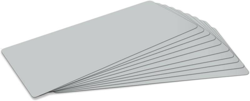 Flickly® Selbstklebende Reparatur Flicken | LKW, Anhänger, Zelt, Markisen, Camping, Sonnenschirme, Pool | in vielen Farben erhältlich | 50x24cm 10 teilig | (Lichtgrau) von Flickly