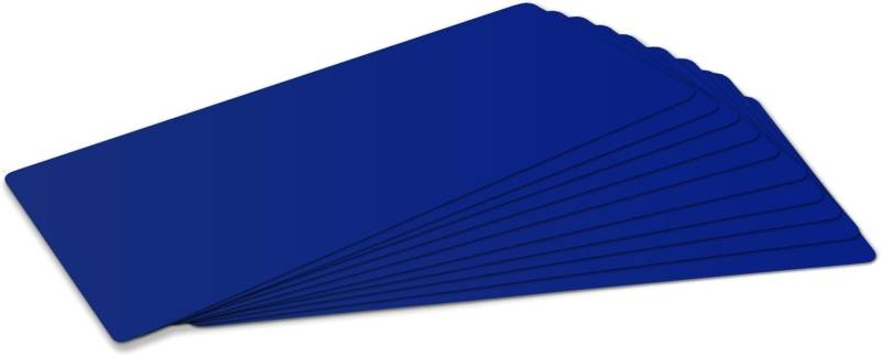 Flickly® Selbstklebende Reparatur Flicken | LKW, Anhänger, Zelt, Markisen, Camping, Sonnenschirme, Pool | in vielen Farben erhältlich | 50x24cm 10 teilig | (Ultramarineblau) von Flickly