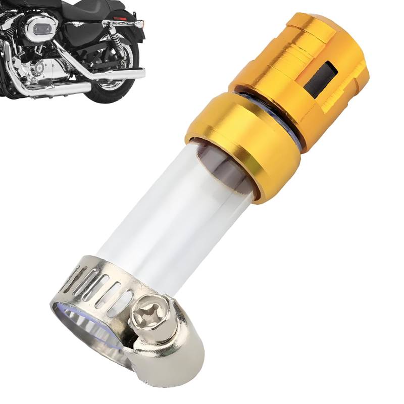 Motorrad Luftfilter Wasserablaufschlauch - Multifunktionales Ansaugluft Ablassschlauch Zubehör,Praktischer Entwässerungsstopfen Motorradzubehör für Enthusiasten und Einsteiger von Flkiglm
