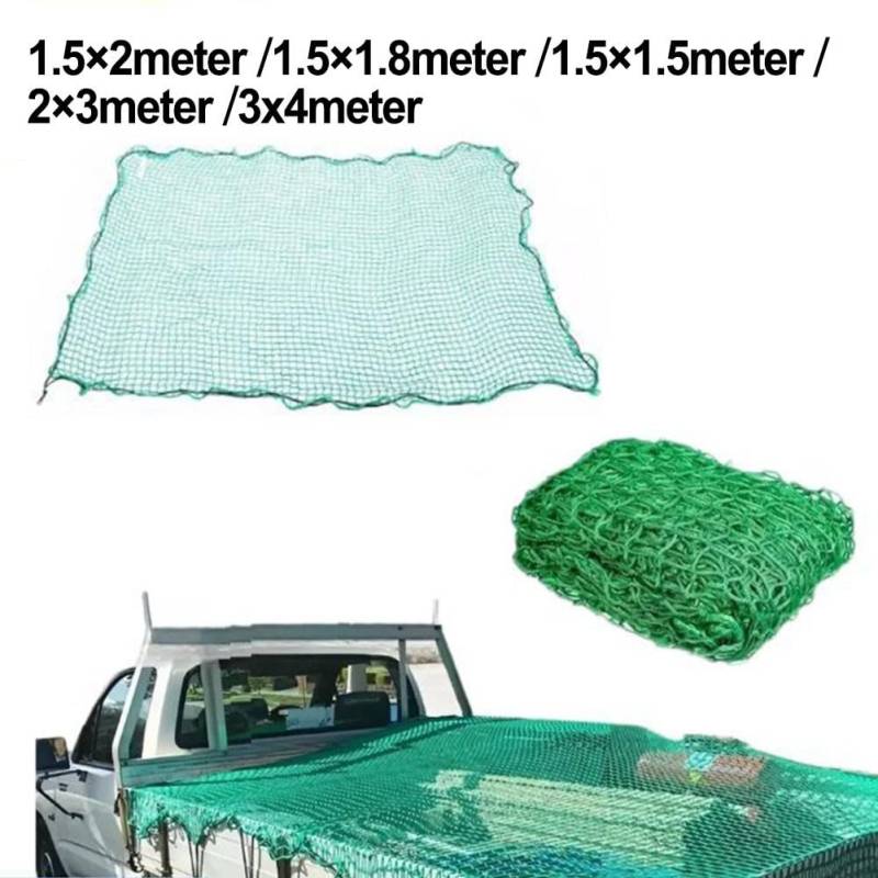 Gepäcknetz für sicheren Ladungstransport, robustes Netz für LKW und Anhänger (2×3m) von Floweringbeter