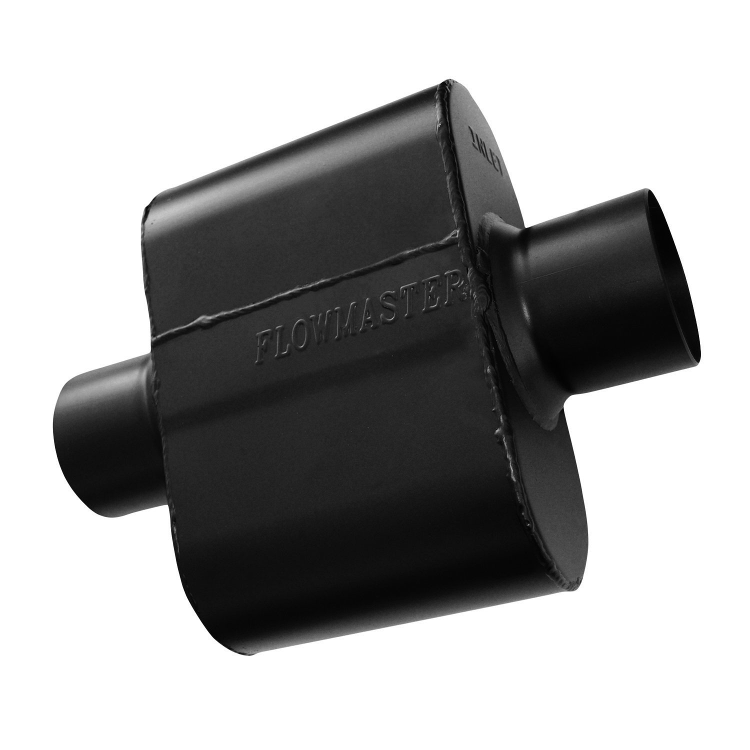 Flowmaster 843015 Super 10 Schalldämpfer 409S - 3.00 Center IN / 3.00 Center OUT - Aggressive Sound von Flowmaster