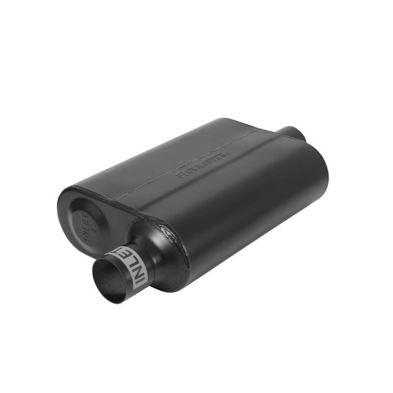 Flowmaster 942446 Super 44 Schalldämpfer – 2.25 versetzt in/2,25 Center Out – AGGRESSIVE Sound von Flowmaster
