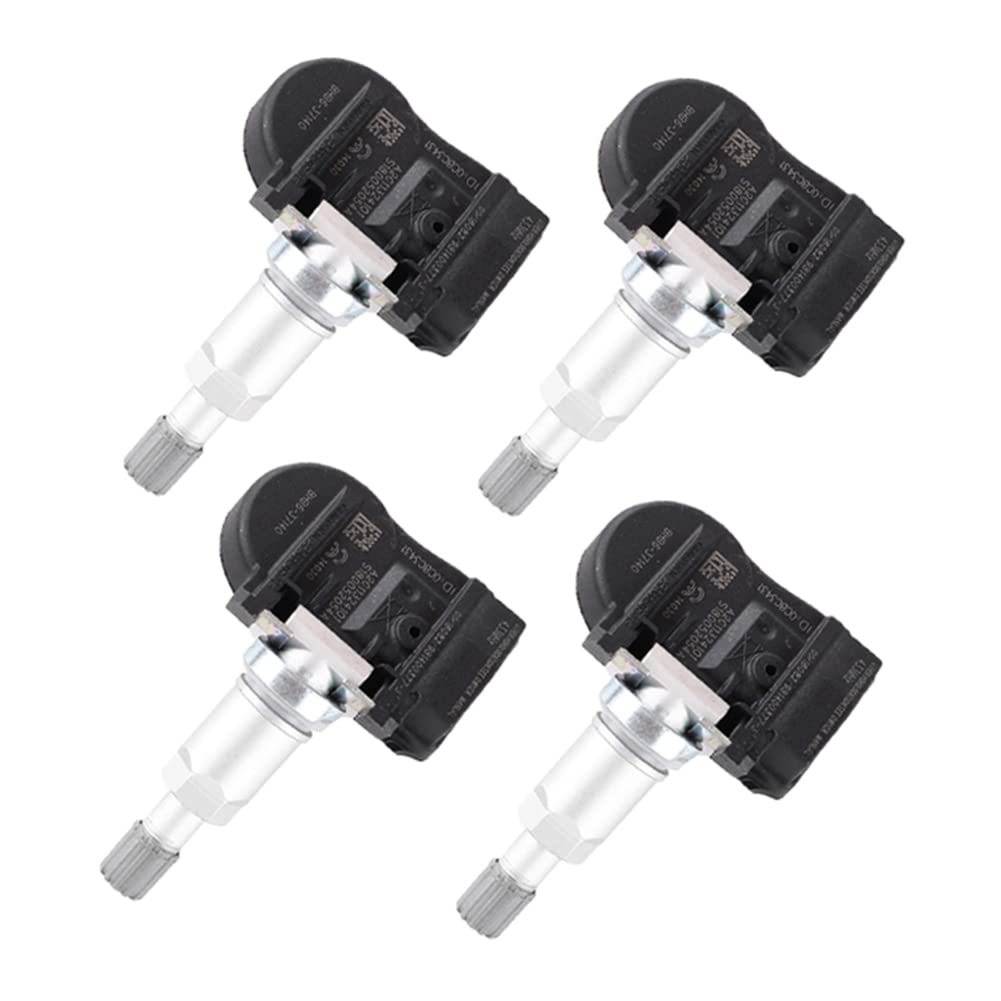 Flpeekash 4 StüCk/Lot BHB637140A 433 MHz Reifendrucksensor TPMS für Mazda 2 3 5 6-5 CX5-6 CX6-9 CX9 MX-5 Artz GS1D37140 von Flpeekash