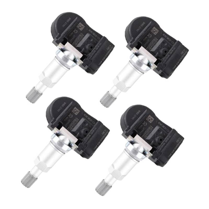 Flpeekash 4 StüCk/Lot BHB637140A 433 MHz Reifendrucksensor TPMS für Mazda 2 3 5 6-5 CX5-6 CX6-9 CX9 MX-5 Artz GS1D37140 von Flpeekash