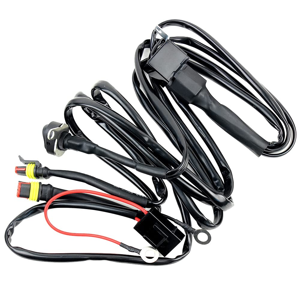 Flpeekash Motorrad LED Nebel Scheinwerfer Kabel Baum Kabel für R1200GS / F800GS Flpeekash Motorrad LED Nebel Scheinwerfer Kabel Baum Kabel für R1200GS / F800GS von Flpeekash