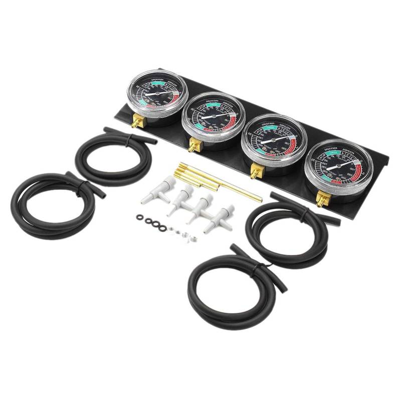 Flpeekash Motorrad Vergaser Synchronizer Vakuum MessgeräTe Werkzeug Vergaser Vakuum MessgeräT Balancer für Yamaha / / Schwarz von Flpeekash