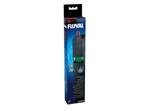 Fluval E-Heizer - Der Elektronikheizer aus der E-Serie 200 Watt für Aquarien bis 250 Liter von Fluval