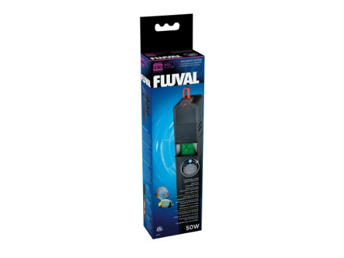 Fluval E-Heizer - Der Elektronikheizer aus der E-Serie 50 Watt für Aquarien bis 60 Liter von Fluval