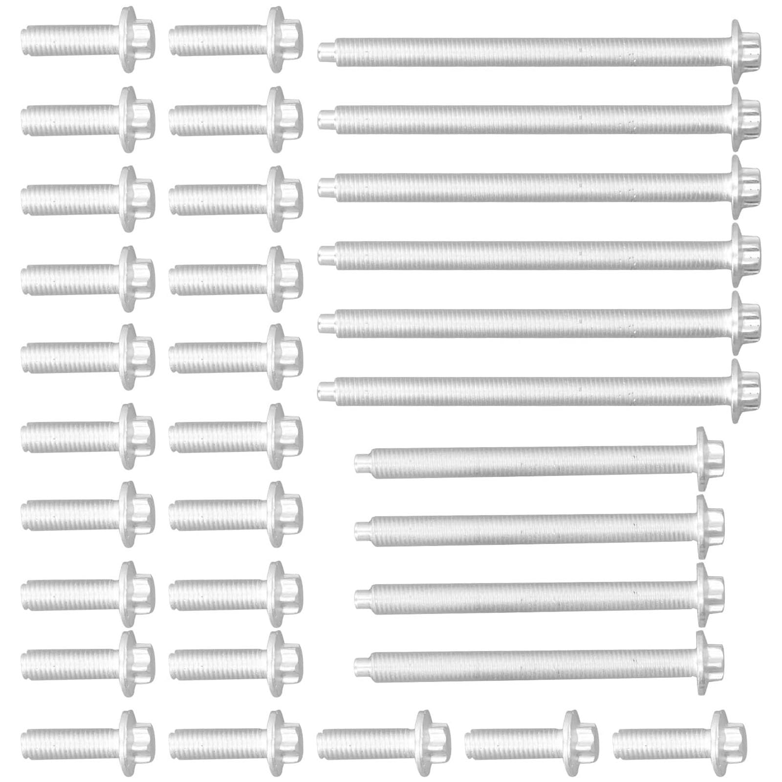 Fluxioxtna 33pcs Auto Motoröl Pfanne Bolzen Ersatz Metallauto Schrauben Automobilzubehör Ersatzteile 1132210959 11130392549 Fluxioxtna 33pcs Auto Motoröl Pfanne Bolzen Ersatz Metallauto Schrauben Automobilzubehör Ersatzteile 1132210959 11130392549 von Fluxioxtna