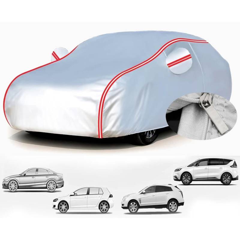 Autoabdeckung für Hond𝙖 Accord 8 Facelift 2008-2015(472.5×184×144cm),Komplette Autoabdeckung Outdoor,Autoabdeckung wasserdicht, Autoabdeckung Winter UV-Schutz Auto Abdeckplane von Flwexquisite
