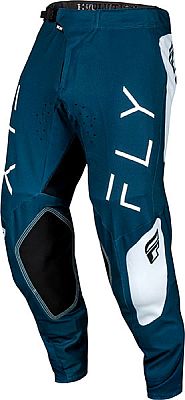 Fly Racing Evolution, Textilhose - Blau/Weiß - 38 von Fly Racing