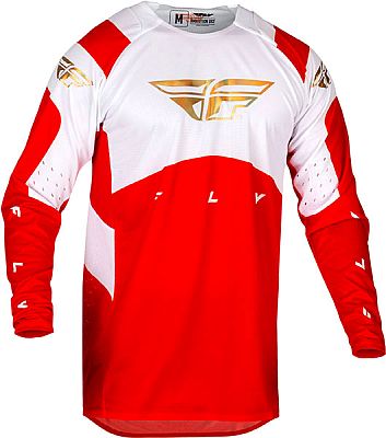 Fly Racing Evolution, Trikot - Rot/Weiß - L von Fly Racing