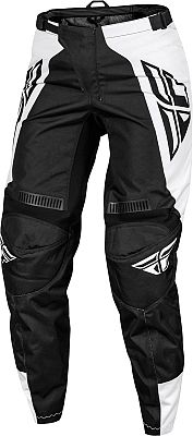 Fly Racing F-16 S24, Textilhose Damen - Schwarz/Weiß - 05/06 von Fly Racing