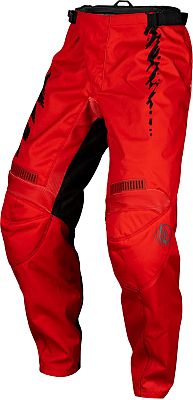 Fly Racing F-16 S24, Textilhose Kinder - Rot/Schwarz - 22 von Fly Racing