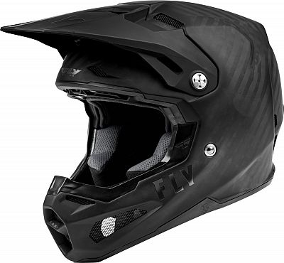 Fly Racing Formula CRB Solid, Crosshelm - Matt-Schwarz - XS von Fly Racing