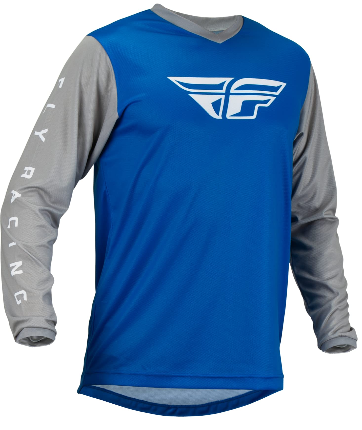 Fly Racing Herrenhemd, blau/grau, L von Fly Racing