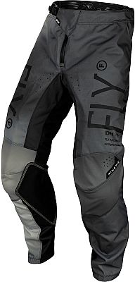 Fly Racing Kinetic Prodigy, Textilhose Kinder - Schwarz/Grau/Hellgrau - 20 von Fly Racing