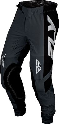 Fly Racing Lite S24, Textilhose - Dunkelgrau/Schwarz - 28 von Fly Racing