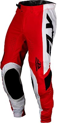 Fly Racing Lite S24, Textilhose - Rot/Weiß/Schwarz - 32 von Fly Racing