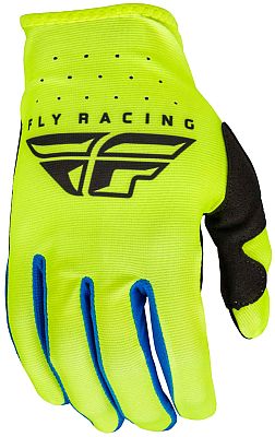 Fly Racing Windproof Lite S24, Handschuhe - Neon-Gelb/Blau/Schwarz - S von Fly Racing