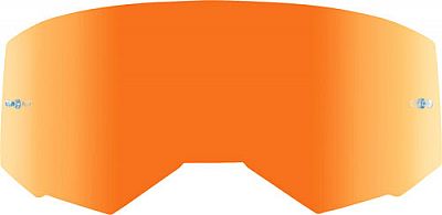 Fly Racing Zone/Focus, Ersatzglas verspiegelt Kinder - Orange-Verspiegelt von Fly Racing