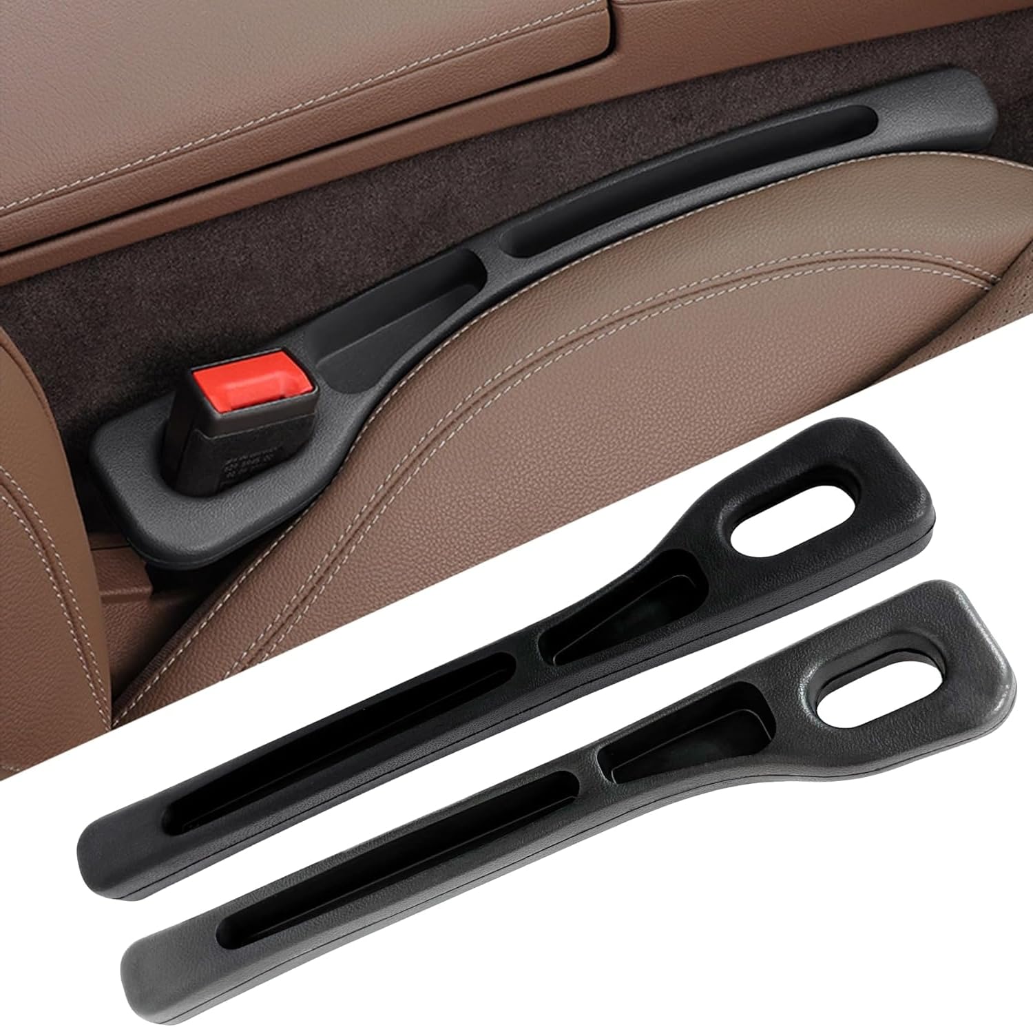 Flycppo 2 Stücke Lückenfüller Autositz,Universal Aufbewahrungsbox für Autositze,Autositz Gap Plug,Autositz Spaltfüller für Die Meisten Modelle von Autos Flycppo 2 Stücke Lückenfüller Autositz,Universal Aufbewahrungsbox für Autositze,Autositz Gap Plug,Autositz Spaltfüller für Die Meisten Modelle von Autos von Flycppo