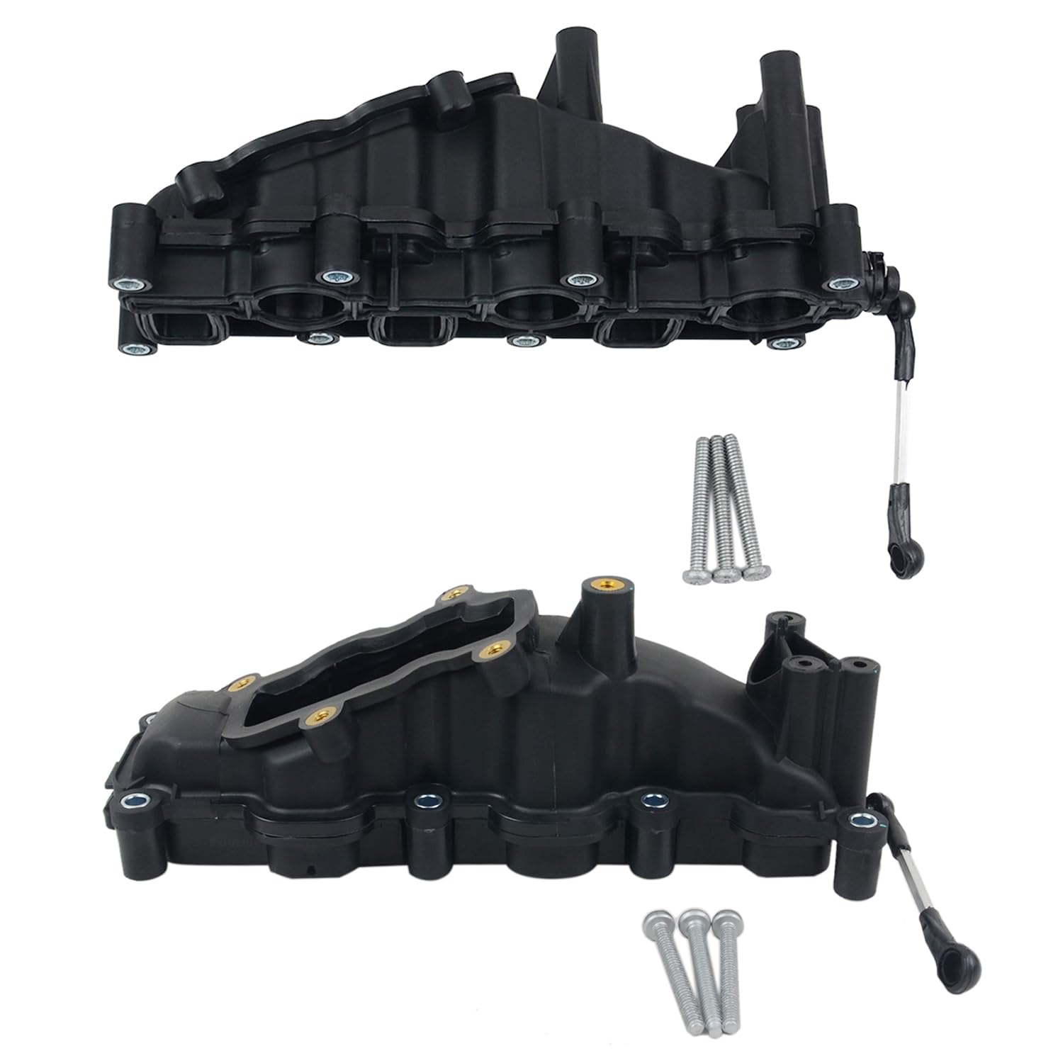 Flynsu 2x Ansaugbrücke Saugrohr Kompatibel mit A4 A6 A8 Q7 T0uareg 2.7 3.0 TDI 059129711CK 059129712BL Flynsu 2x Ansaugbrücke Saugrohr Kompatibel mit A4 A6 A8 Q7 T0uareg 2.7 3.0 TDI 059129711CK 059129712BL von Flynsu