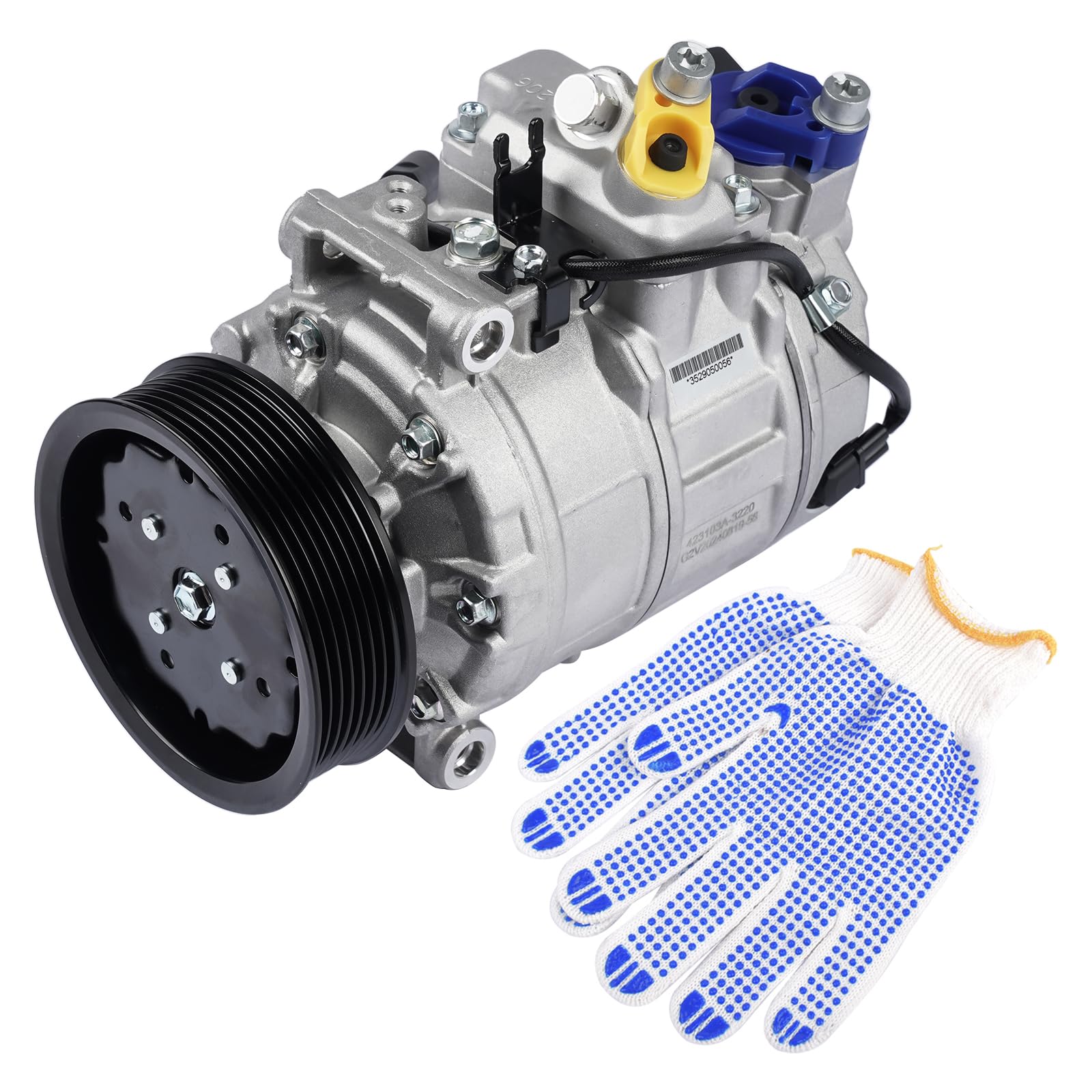 Flynsu Klimakompressor Klimaanlage Kompatibel mit T0uareg Phaet0n Q7 4LB 3.0L 3.2L 3.6L 7L6820803G 7L6820803D Flynsu Klimakompressor Klimaanlage Kompatibel mit T0uareg Phaet0n Q7 4LB 3.0L 3.2L 3.6L 7L6820803G 7L6820803D von Flynsu