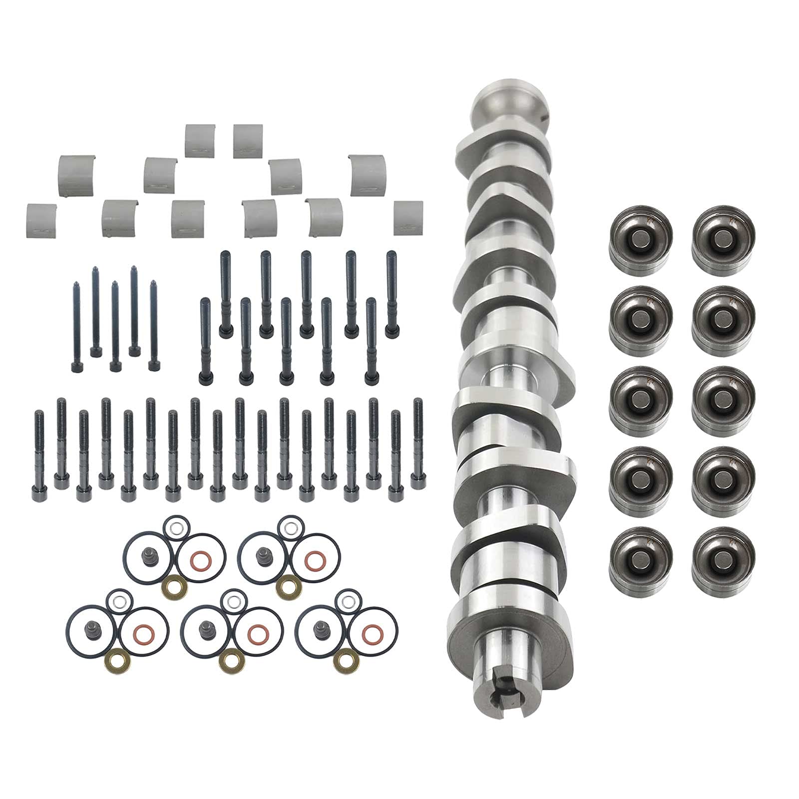 Flynsu Nockenwellensatz Kompletter Ersatz für 2.5 TDI AXD BAC BLJ BLK 7LA 7L6 7L7 070109101P 038103673B 038103714 038103714A 038103385A 038198051 038109309 A Flynsu Nockenwellensatz Kompletter Ersatz für 2.5 TDI AXD BAC BLJ BLK 7LA 7L6 7L7 070109101P 038103673B 038103714 038103714A 038103385A 038198051 038109309 A von Flynsu