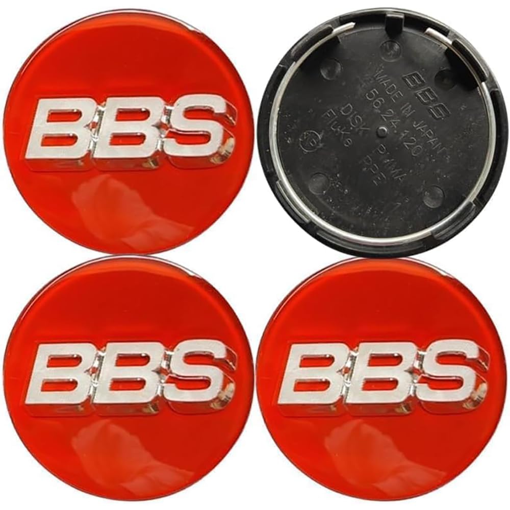 Fmesoo 4 Stück Radnabenkappen Nabendeckel,für BBS 70mm Felgendeckel ABS Radnabenabdeckung Auto Schützt Zubehör Logo Radkappen,B Fmesoo 4 Stück Radnabenkappen Nabendeckel,für BBS 70mm Felgendeckel ABS Radnabenabdeckung Auto Schützt Zubehör Logo Radkappen,B von Fmesoo