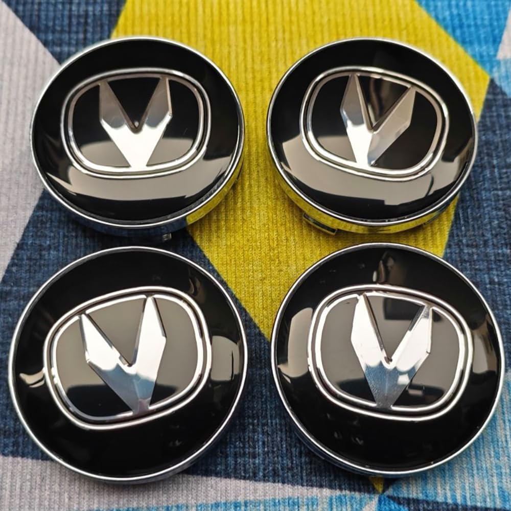 Fmesoo 4 Stück Radnabenkappen Nabendeckel,für Changan Unit UNIK Yidong Yida UNIV 60mm Felgendeckel ABS Radnabenabdeckung Auto Schützt Zubehör Logo Radkappen,A Fmesoo 4 Stück Radnabenkappen Nabendeckel,für Changan Unit UNIK Yidong Yida UNIV 60mm Felgendeckel ABS Radnabenabdeckung Auto Schützt Zubehör Logo Radkappen,A von Fmesoo