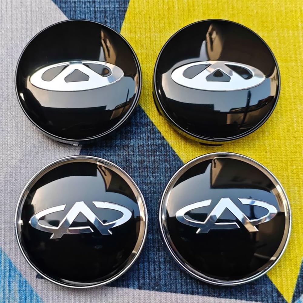 Fmesoo 4 Stück Radnabenkappen Nabendeckel,für Chery 60mm Felgendeckel ABS Radnabenabdeckung Auto Schützt Zubehör Logo Radkappen,B Fmesoo 4 Stück Radnabenkappen Nabendeckel,für Chery 60mm Felgendeckel ABS Radnabenabdeckung Auto Schützt Zubehör Logo Radkappen,B von Fmesoo