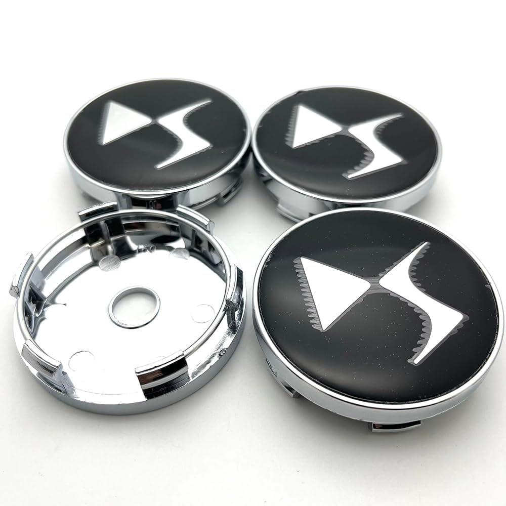 Fmesoo 4 Stück Radnabenkappen Nabendeckel,für DS3 DS5 DS6 56mm 60mm Felgendeckel ABS Radnabenabdeckung Auto Schützt Zubehör Logo Radkappen,60mm Fmesoo 4 Stück Radnabenkappen Nabendeckel,für DS3 DS5 DS6 56mm 60mm Felgendeckel ABS Radnabenabdeckung Auto Schützt Zubehör Logo Radkappen,60mm von Fmesoo