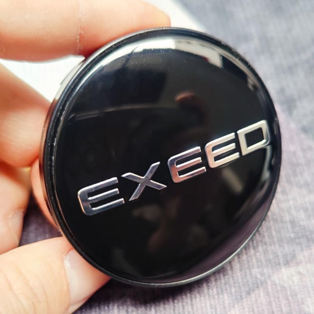 Fmesoo 4 Stück Radnabenkappen Nabendeckel,für EXEED 60mm Felgendeckel ABS Radnabenabdeckung Auto Schützt Zubehör Logo Radkappen,C Fmesoo 4 Stück Radnabenkappen Nabendeckel,für EXEED 60mm Felgendeckel ABS Radnabenabdeckung Auto Schützt Zubehör Logo Radkappen,C von Fmesoo
